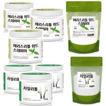에리스리톨 스테비아가루 에리스톨 설탕대체 대신 효능 천연 스위트 자일리톨 대체당 당뇨설탕, 에리스리톨 스테비아 250g 2통