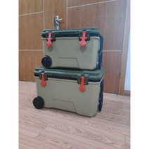 캠핑 아이스박스 쿨러 카키 대용량 냉장고 보냉, 36리터