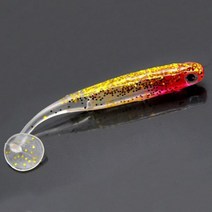 웜 러그웜 워블러 낚시 루어 레인보우 샤이너 미끼 T 테일 바이오닉 소프트 실리콘 인공 현실적인 태클 7cm 9cm 2g 5g 로트 당 2 개 114604, 5g big, 2pcs 골드