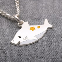 세방쥬얼리 상어 미아방지 목걸이팔찌