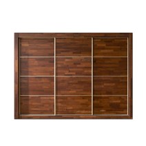 도담 멀바우 고무나무 편백 미송 원목 붙박이 슬라이딩 장롱 9자 10자 12자 모음, 01. 멀바우, 02. 10자 (3000mm)