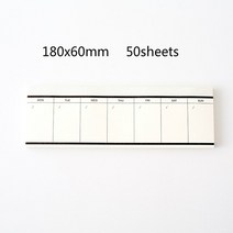 인생네컷앨범 플레인바인더 초음파앨범 크리에이티브 데스크탑 일정 찢을 수있는 노트 북 일기 계획 종이, 03 weekly plan