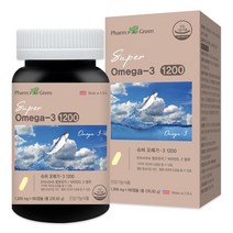 팜그린 슈퍼 오메가3 1200 1 306mg x 180캡슐 / EPA DHA