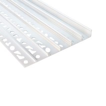 알루미늄 L자 재료분리대(백색) 6사이즈(3 5 8 10 12 15mm) 2.4M _몰딩 마루몰딩 바닥타일 타일마감 마감재 꼼꼼이 코너비드 ㄱ자, 15mm