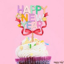 새해 토퍼 만들기 케이크 떡 행사, 1개, 복주머니 TDPWD0371