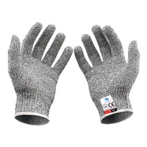 정육 가공 손보호용 베임예방 안전장갑 캠핑장갑, 1개