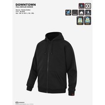 [컨쿼 자켓] 3계절 어반 다운타운 케블라 후디 블랙