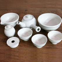 박씨상방 베이지 3인 종합다기세트