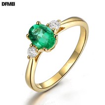 DFMEI 반지 큐빅 반지 입마개 반지