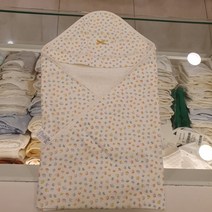 해피랜드 특가세일 무형광 순면 매일 빨아쓰는 신생아 속싸보 타올 대용 가능 꼬깔있음 해피랜드 HTD10902E32제니속싸보