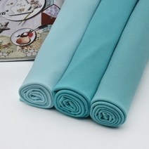 튜브폭 다이마루 밀라노 시보리 원단 무지 천 민트 3종, 연민트(S43)