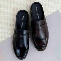 남자 국산 사무실 뮬 캐주얼 정장 신발 슬리퍼