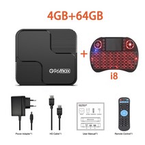 TV 셋톱 박스 스마트 수신기 OTT 안드로이드 12 G96 맥스 Tv Allwinner H618 더블 와이파이 2.4G & 5G BT4.0 HDR10 4GB 64GB 미디어 플레, 미국 플러그_4G 64G Keyboard