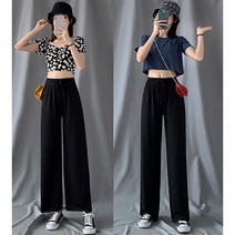 초특가 슬랙스 밴딩 쿨팬츠 와이드 밴딩 쿨 팬츠 아이스 스트레이트바지 슬랙스