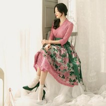 시크라인 달래 생활한복스커트