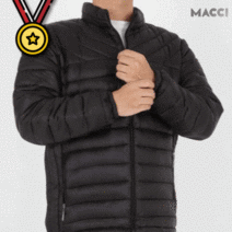 MACCI 히트포뮬러 후끈후끈 마그마 경량 사선 웰론 패딩