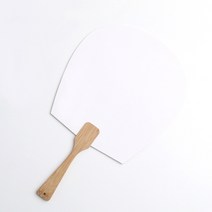 민화샵 부채만들기 종이부채 만들기 재료 전통공예, 01_평부채 만들기 입문형 (무지)