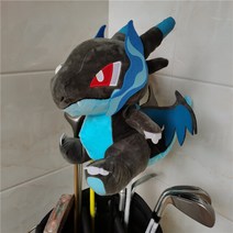 슈퍼 파이어 드래곤 드라이버 헤드 커버 골프 클럽 460cc 애니멀 우드 커버 귀여운 선물, 노란색 드라이버 커버
