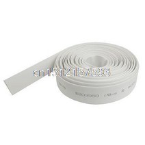 흰색 10mm 직경 폴리올레핀 2:1 할로겐 열 수축 튜브 6 M 20Ft, 한개옵션0