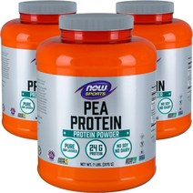 나우푸드 피 프로틴 파우더 단백질 보충제 언플레이버드, 3175g, 3개