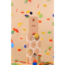 컨페티 폭죽카드 (5 type) - 생일파티 환갑 기념일 브라이덜샤워 웨딩 컨페티 카드타입, 레드 (Love)