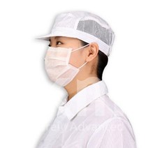 C1 후드 무진모 방진 제전모 케이엠 크린룸 모자, 화이트3XL