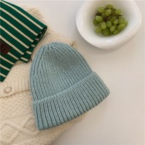 남여공용비니 정 갈 거야 큰 머리 둘레 커피 색 비니모자 여성 겨울 가을 보온 보호 귀 니트모자 얼굴이 2652585641