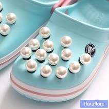 [플로라플로라]펄 진주 3종세트 실내화 슬리퍼 꾸미기 신발장식 악세사리 파츠 N85