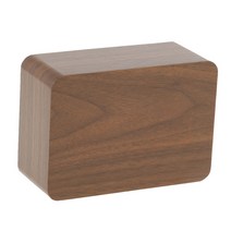 shangren 나무로 되는 LED 디지털 방식으로 자명종은 시간 날짜 주 및 온도 입방체를 표시합니다, 플라스틱, 브라운