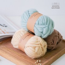 태피스트리 미니 망고실 50g 10컬러 위빙재료 마크라메 재료, 브라운