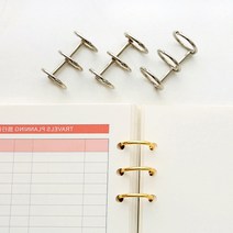 셀프제본 바인더링 클립보드 칼타공기 똑딱링 메뉴판 루즈리프, 실버