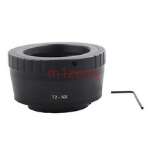 T2-nx t2 t 망원경 렌즈 NX 마운트 어댑터 링 삼성 호환 NX10 nx1000 미러리스 카메라, 한개옵션0
