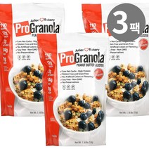 줄리안베이커리 그래놀라 너트 버터 오트밀 526g, 3개