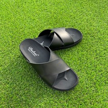 남자 소가죽 키높이 굽있는 쿠션 슬리퍼 발편한 여름 빅사이즈 샌들(290mm 300mm 305mm)