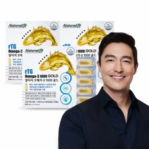 네추럴라이즈 알티지 오메가 3 1000 골드, 60정, 3개