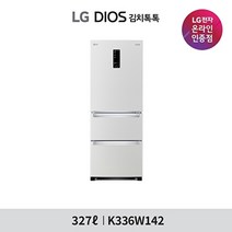 LG전자 LG DIOS 김치톡톡 스탠드형 김치냉장고 K336W142