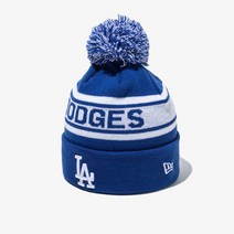 뉴에라 [뉴에라]MLB 리그 폼폼 LA 다저스 비니 다크 블루 13338407