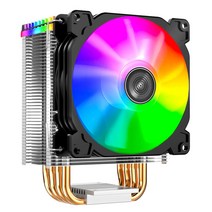 공냉 cpu 저소음 쿨러 수냉식열교환기 Jonsbo CR 1400 PWM 4Pin 12V 컴퓨터 PC 케이스 팬 5V 3Pin ARGB 4 히트 파이프 Intel AMD 용 팬, 협력사