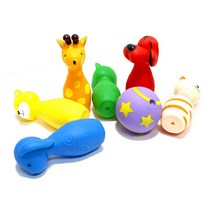 고무 볼링핀 세살 아기볼링 공굴리기 아빠랑 집콕놀이 유아장난감 출산선물 서울형