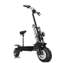 전동 스쿠터 60V 5600W 전기 듀얼 모터 80 KM/H 최대 속도 성인 100 KM 장거리 전자 탈착식 시트 포함, [01] 1600W52V20AH