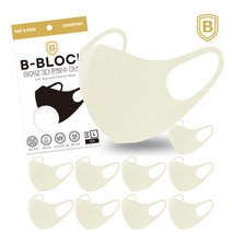 10 SET 비블럭 빨아쓰는 국산 효성 UV차단 숨쉬기편한 귀안아픈 방한 면 천 사계절 귀편한 특대형 소형 중형 대형 검정 빅사이즈 연예인 패션 헬스 스포츠 마스크, 편발수마스크/ S /10장, 크림