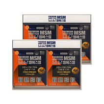 무릎 관절 연골 영양제 프리미엄 조인트 플렉스 MSM 1 520mg 360정 (12개월), 180정, 2개