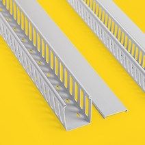 동성 PVC 덕트 40X80 난연성 전선 DUCT 케이블 닥트 2M 커버포함, DS-4080