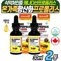 입가 영양제 구강항균 액상 비프로폴리스 식약처인증 수용성 항산화영양제 플라보노이드 캐나다산 BEE PROPOLIS 어린이 키즈 주니어 환절기 겨울철 물에타먹는 드롭스