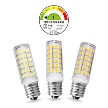 LED앤샵 LED 콘램프 옥수수전구 냉장고전구 5W 주광색 전구색 (14B 17B 26B) led전구e14 전구 led전구 e14전구 e17전구 작은소켓전구, 주광색(하얀빛), 14B