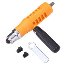 전동리벳건 충전리벳건 리베트 electric rivet nut gun riveting tool cordless insert riveter adapter kit handheld, b 세트