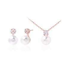 루브르파리 루브르파리 14K 풀프리 귀걸이+목걸이 SET0073