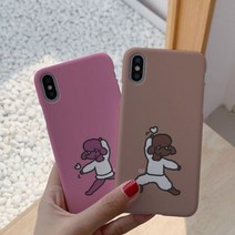 [바보사랑] [호환용] 아이폰11 심윤진 사랑을 토스해 하드케이스, 기종선택:아이폰6/6S / 디자인선택:핑크, 상세 설명 참조