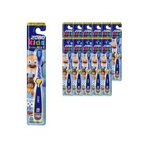 2080 키즈 브레드이발소 3스텝 칫솔, 02. 파랑색, 12개입, 10개