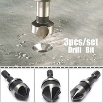 육각 카운터 싱크 보링 세트 1 개/3 개 목재 금속 퀵 체인지 드릴 비트 도구, [02] 12mm